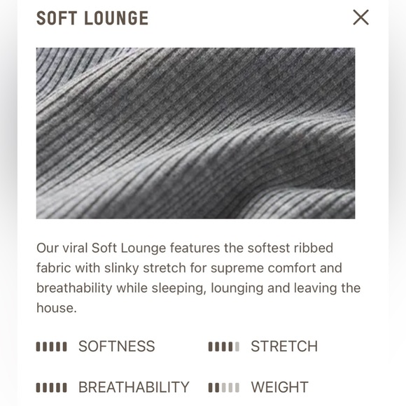 NWT Skims Soft Lounge Long Slip Dress in Celeste Size L - Picture 6 of 6